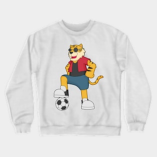 Tiger Soccer player Soccer Crewneck Sweatshirt